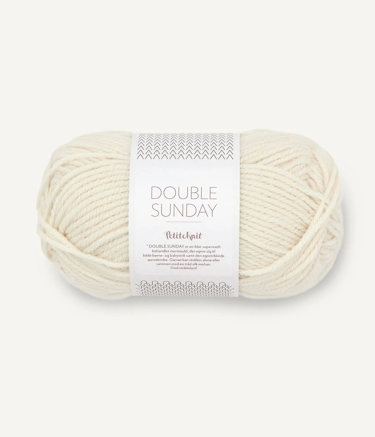 Sandnes Garn PETITEKNIT Double Sunday UK - Whipped Cream 1012