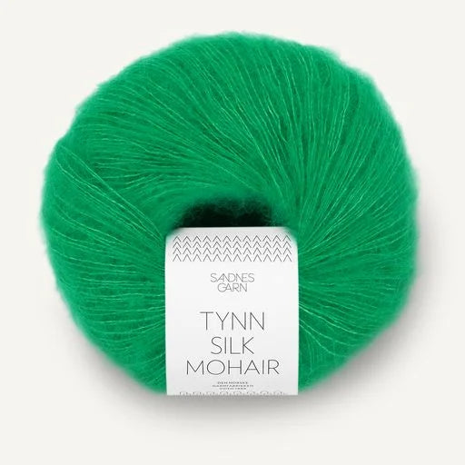Sandnes Garn Tynn Silk Mohair UK - Jelly Bean Green 8236