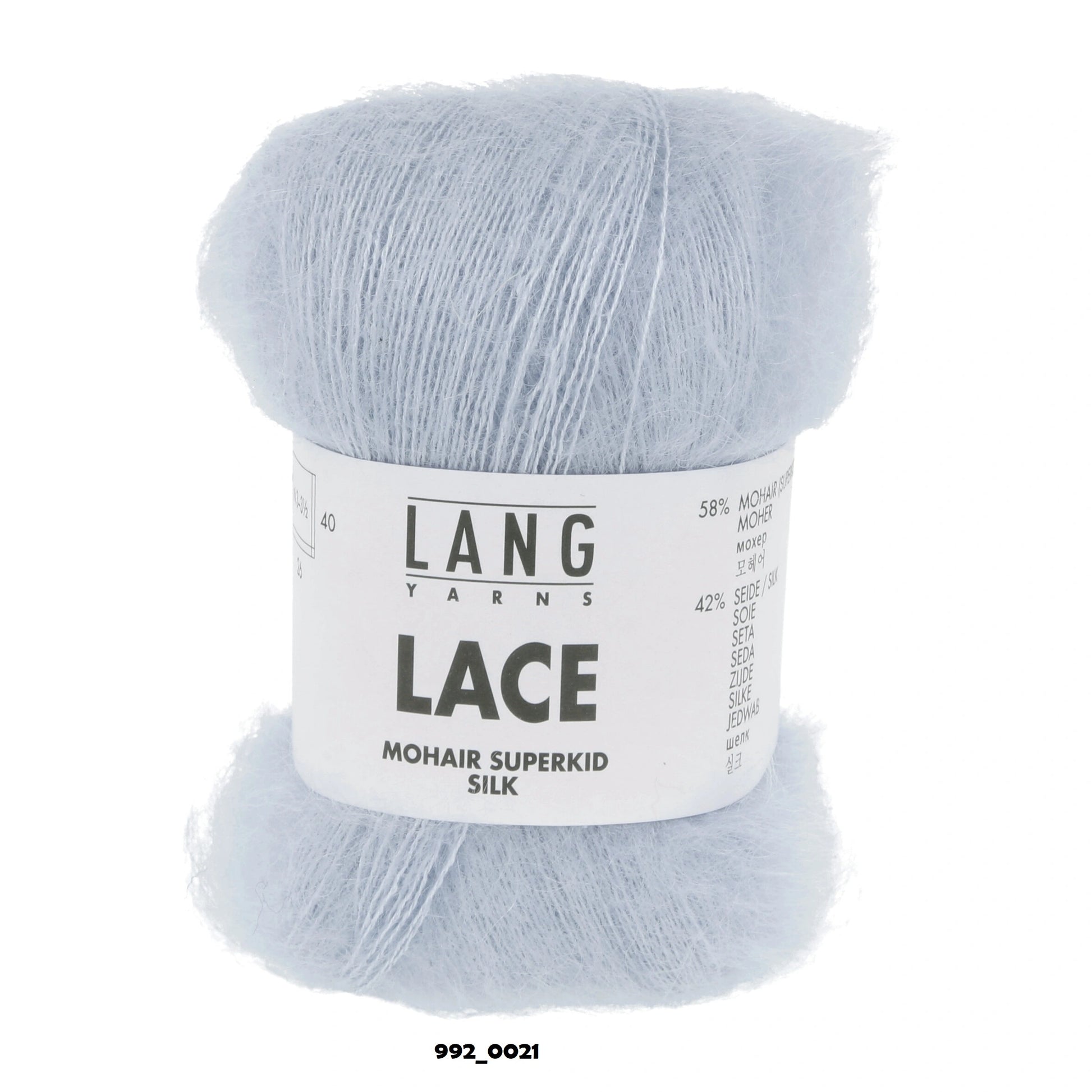 Lang Yarns Lace Mohair Silk Yarn UK - 0021