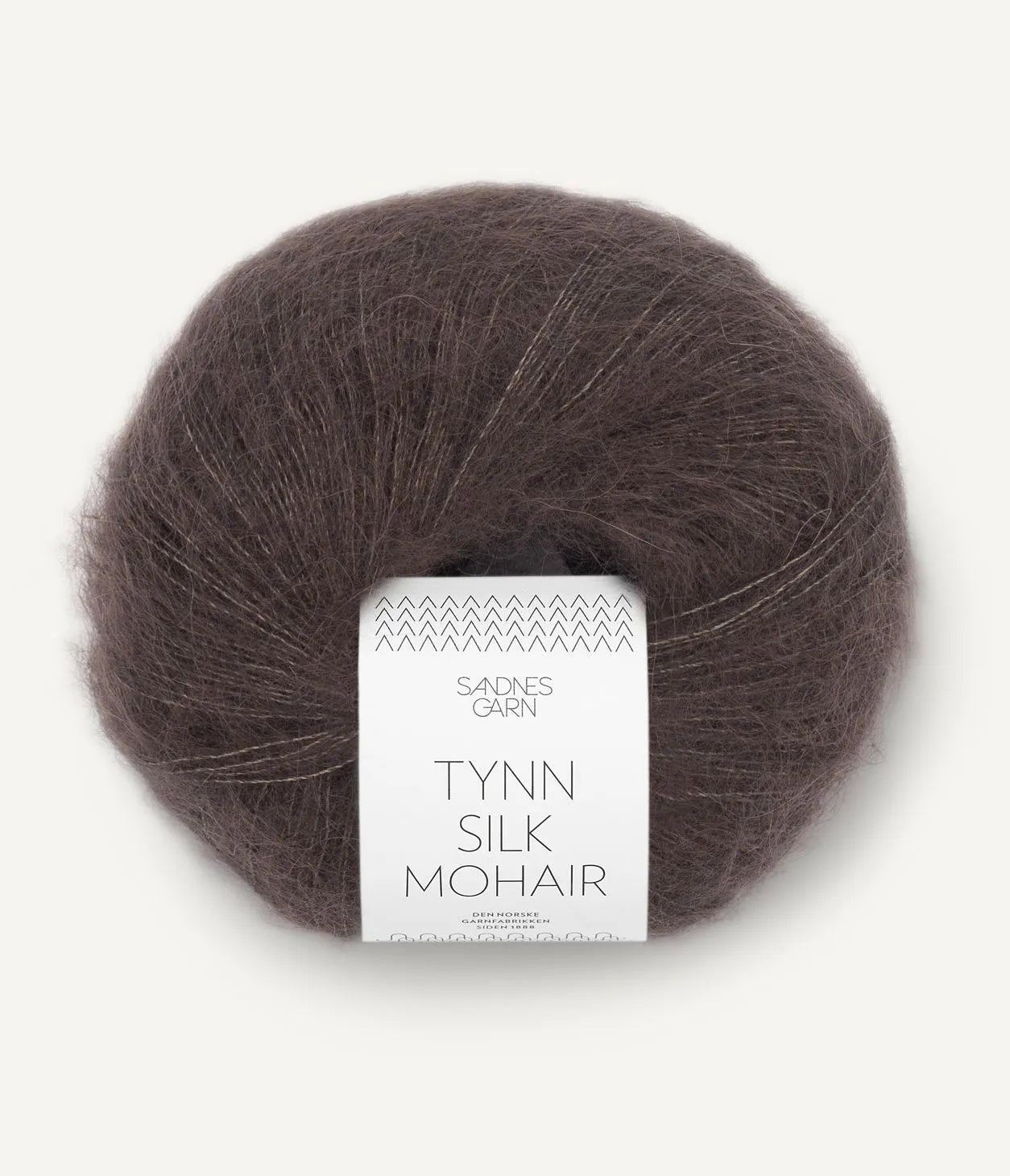 Sandnes Garn Tynn Silk Mohair UK - Dark Chocolate 3880