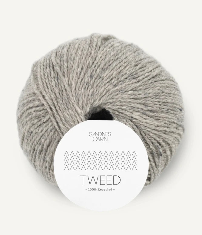 Sandnes Garn Tweed Recycled UK - 1085 Light Grey