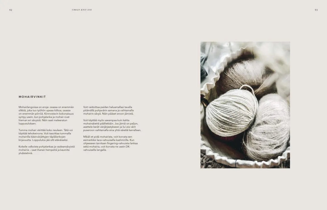 Urban Knit Easy Effortless & Modern Knits by Leeni Hoimela - UK